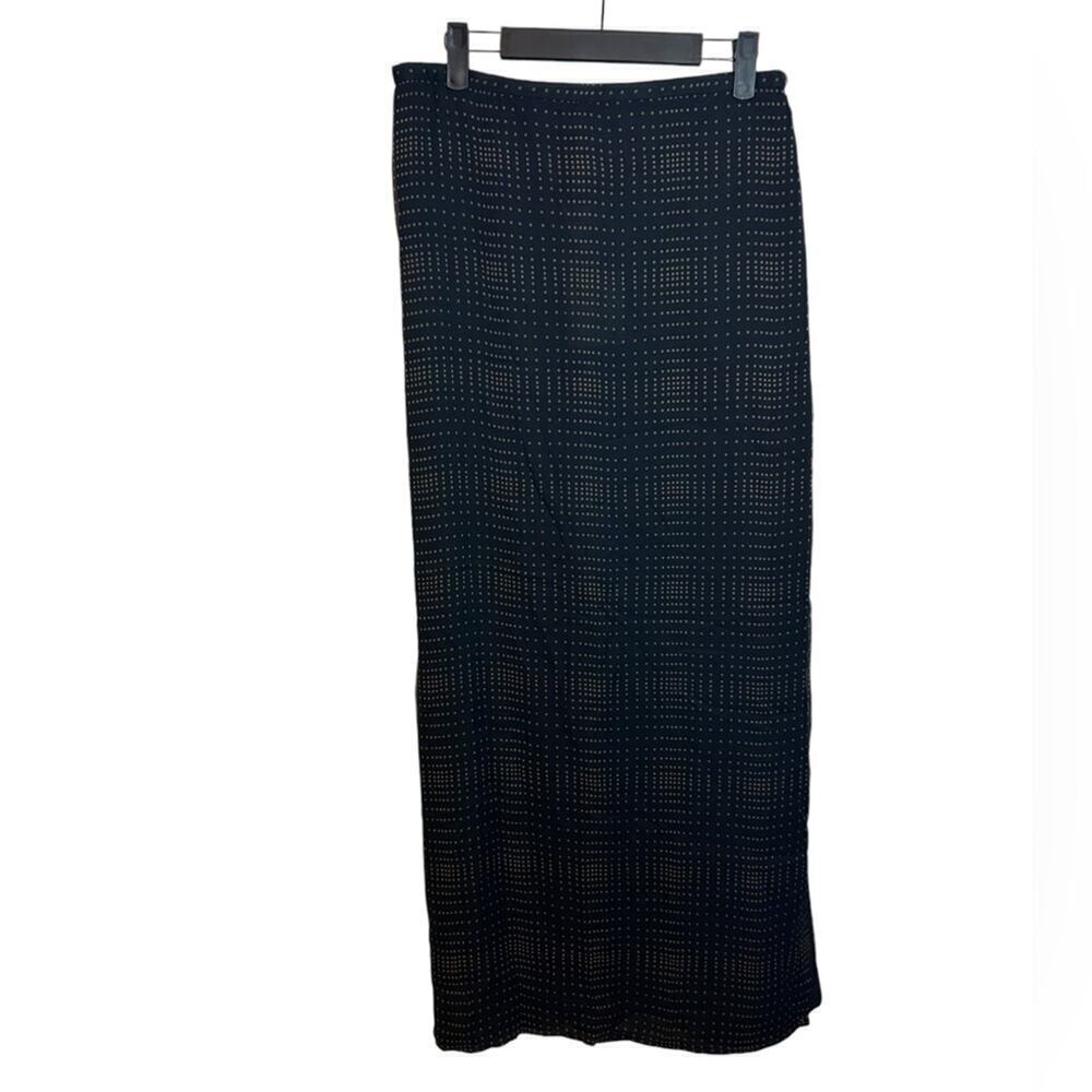 NWT Banana Republic Vintage Geometric Silk Maxi Skirt